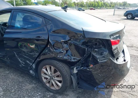 2015 Hyundai Elantra Se from USA, damaged, VIN 5NPDH4AE9FH620501